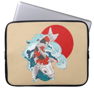 Funda Para Portátil Diseño de pescado Koi