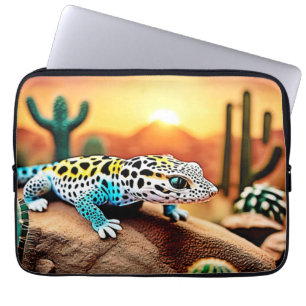 Funda Para Portátil Diseño de rocas gecko coloridas