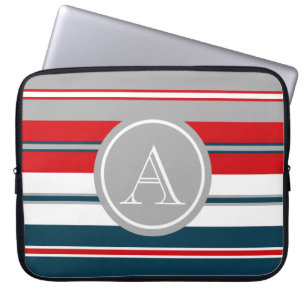 Funda Para Portátil Diseño del monograma