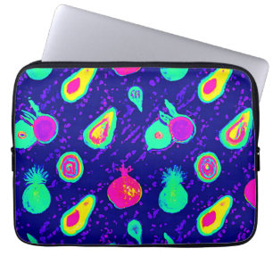 Funda Para Portátil Diseño del patrón de neón vibrante