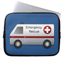 Funda Para Portátil Diseño del Personalizado de ambulancia de emergenc