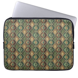 Funda Para Portátil Diseño Exótico Ornamentado Geométrico de Piel de S