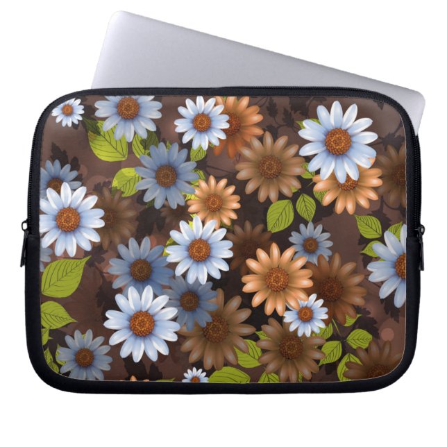 Funda Para Portátil Diseño floral 2 (Frente)