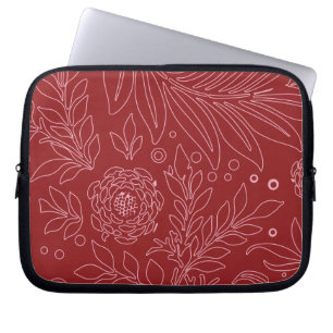 Funda Para Portátil Diseño floral 30