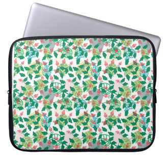 Funda Para Portátil Diseño floral fresco tropical frondoso