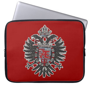 Funda Para Portátil Diseño gráfico heráldico de Ænigma del escudo