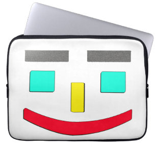 Funda Para Portátil Diseño "Happy Face". ¡Hazte con una en Zazzle