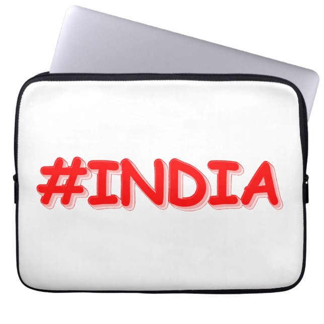 Funda Para Portátil Diseño "India". ¡Hazte con una en Zazzle (Frente)