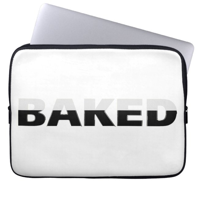 Funda Para Portátil Diseño medio crudo (Frente)