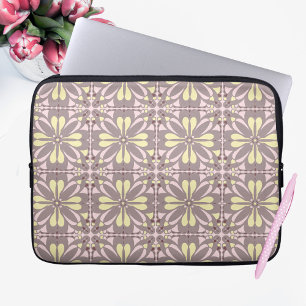 Funda Para Portátil Diseño moderno escandinavo de manteca amarilla ros