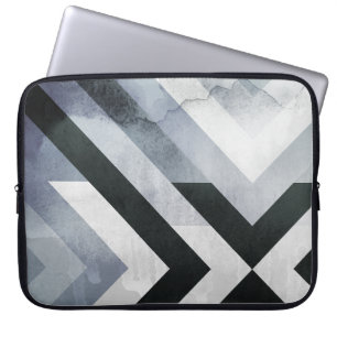 Funda Para Portátil Diseño moderno geométrico y gris con problemas