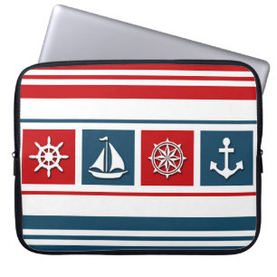 Funda Para Portátil Diseño náutico