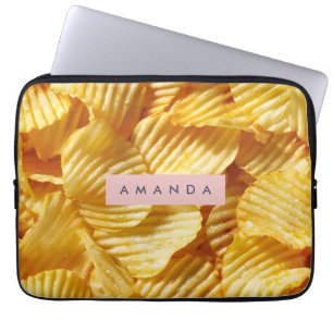 Funda Para Portátil Diseño Personalizado de Papas Fritas Crujientes