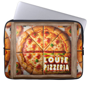 Funda Para Portátil Diseño Pizza Pizzeria