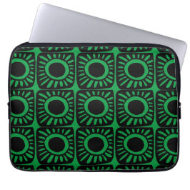 Funda Para Portátil Diseño pop en verde