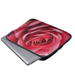 Funda Para Portátil Diseño Rosa único generado por IA