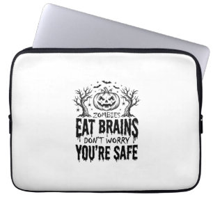 Funda Para Portátil Diseño vectorial divertido de Halloween Zombies Ea