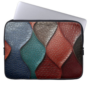 Funda Para Portátil Diseños artísticos de textura de cuero artístico