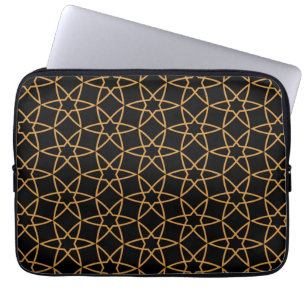 Funda Para Portátil Diseños de patrones geométricos islámicos