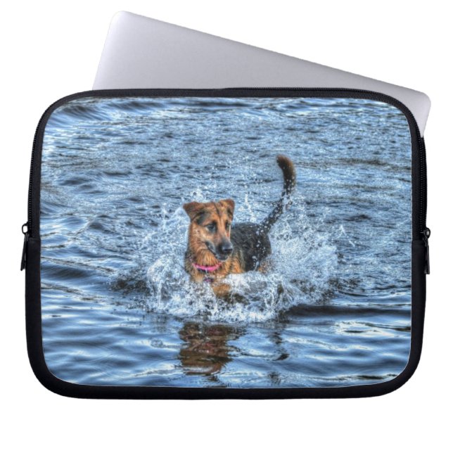 Funda Para Portátil Diseños de perros para amantes del Mascota (Frente)
