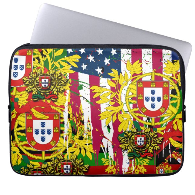 Funda Para Portátil Diseños de Portugal (Frente)