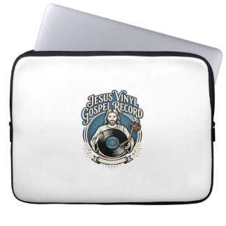 Funda Para Portátil Disfonía de vinilo de Jesús Disfónica de vinilo de