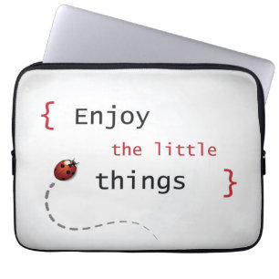 Funda Para Portátil Disfrute de las pequeñas cosas 2