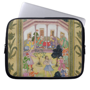 Funda Para Portátil Disturbio de un loco en una reunión social, para