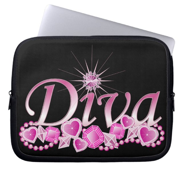 Funda Para Portátil Diva Bling (Frente)