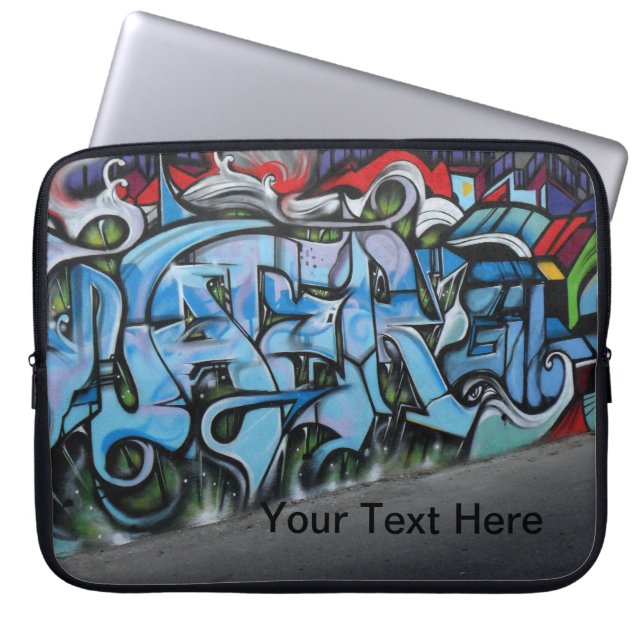 Funda Para Portátil Diversión con grafitis (Frente)