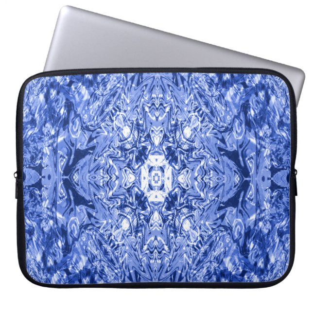 Funda Para Portátil Diversión en azul... (Frente)