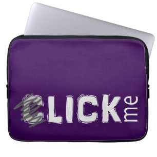 Funda Para Portátil Divertido (C) lámame texto ligero del evento para