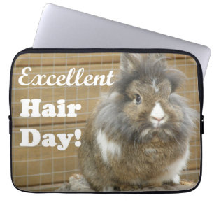 Funda Para Portátil Divertido "Excelente Día del Cabello" para el Cone