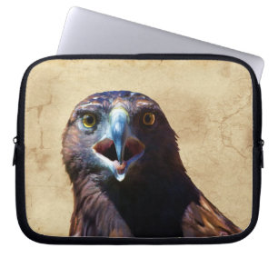 Funda Para Portátil Divertido Juvenile Bald Eagle Mal Actitud Vida sil