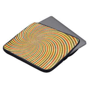 Funda Para Portátil Divertido remolino retro grunge + tu idea