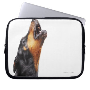 Funda Para Portátil Doberman que grita