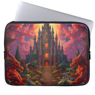 Funda Para Portátil Doble tu fantasía final de dragón
