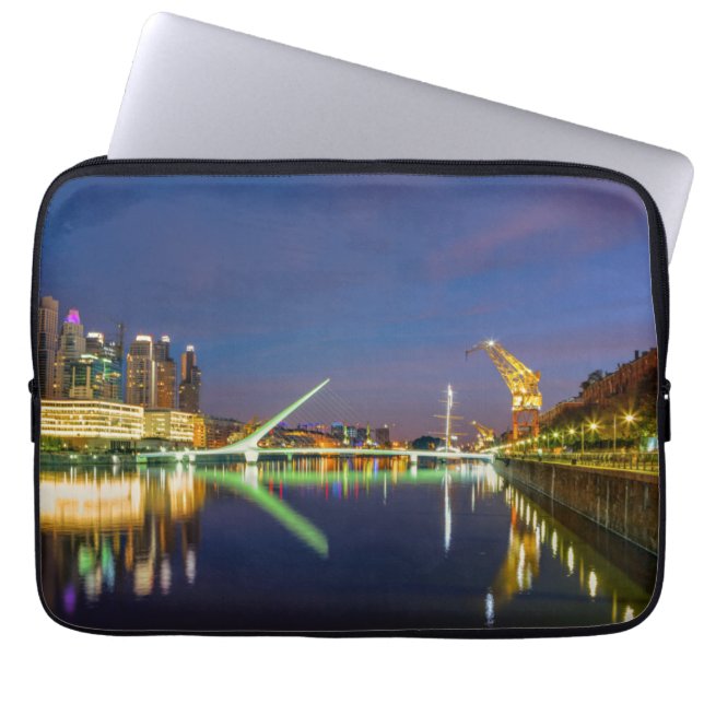 Funda Para Portátil Docklands Bsas (Frente)