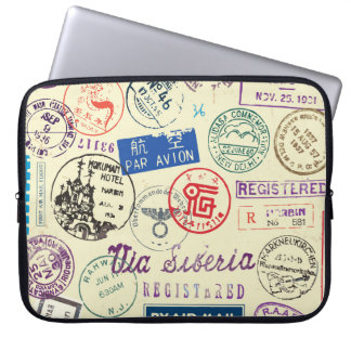 Funda Para Portátil Documento de época: Colección de conjunto de sello