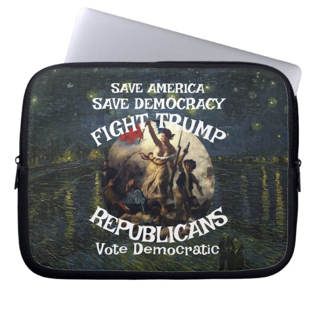 Funda Para Portátil DOD DOJ EPA Partido Republicano MAGA EE. UU. Améri (Frente)