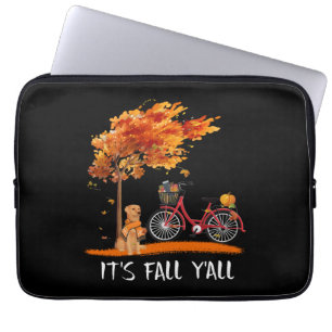 Funda Para Portátil Dog Lover   Labrador recuperador es otoño