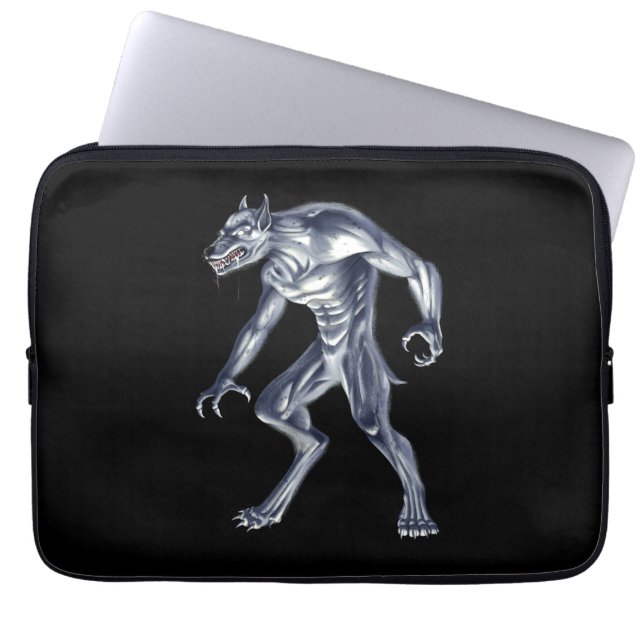 Funda Para Portátil Dogman Cryptid Bebe (Frente)