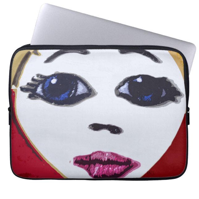 Funda Para Portátil Doll Face (Frente)