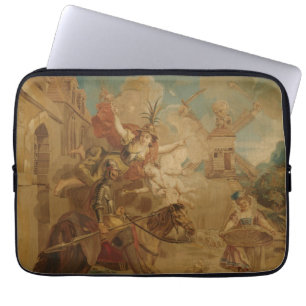 Funda Para Portátil Don Quijote guiado por la Locura, tapiz del siglo