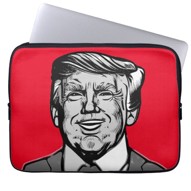 FUNDA PARA PORTÁTIL DONALD TRUMP (Frente)