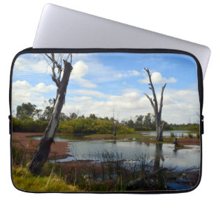 Funda Para Portátil Donde La Vida Silvestre Juega, Riverland, Australi