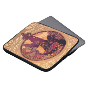 Funda Para Portátil Donna Orechini de Alfonso Mucha