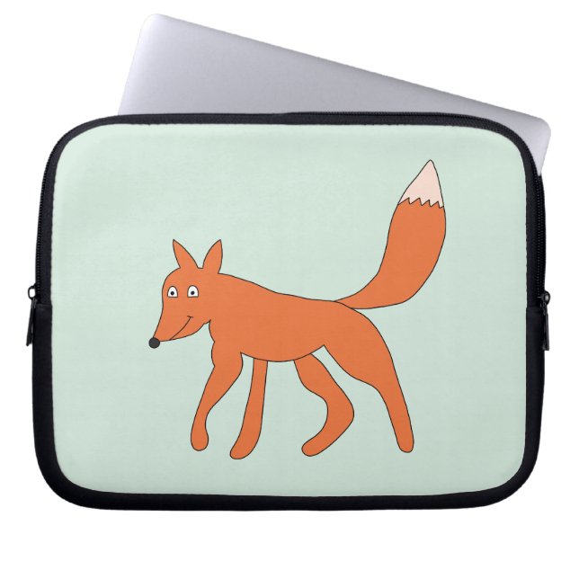Funda Para Portátil Doodle Fuchs (Frente)