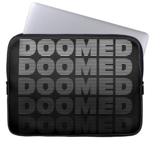 Funda Para Portátil Doomed Throw