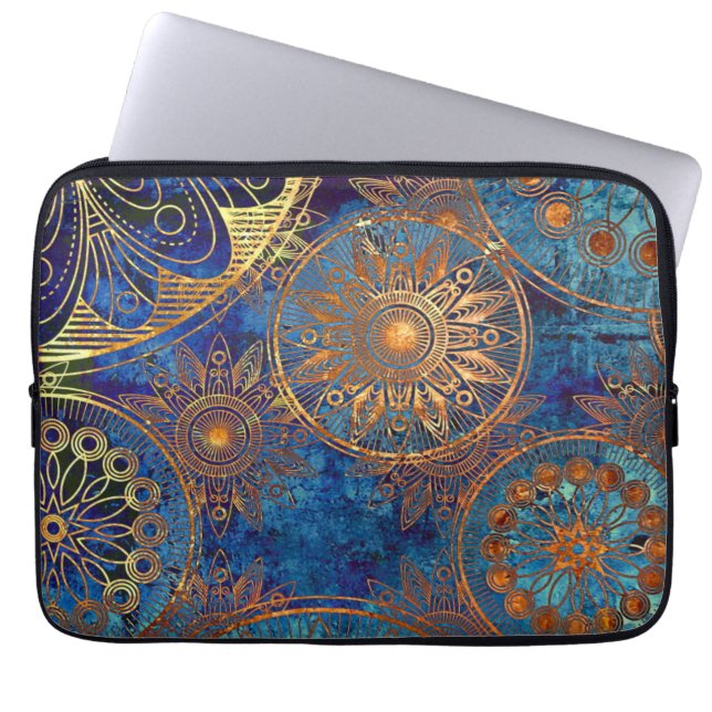 Funda para portátil - Dorado (Frente)